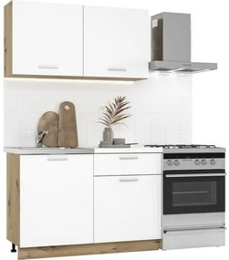 Kuchynská linka Naturel Vlada 1,2 m biela KSETVLADA, 1 ks