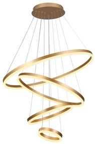 LED Stmievateľný luster na lanku LED/165W/230V 3000-6500K + diaľkové ovládanie