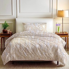 Obliečky krepové Meadow TiaHome - 1x Vankúš 90x70cm, 1x Paplón 140x200cm