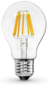 BERGE LED žiarovka - E27 - 6W - 600Lm - filament - teplá biela