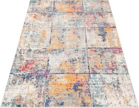 TA Koberec G038A BIELA/TMAVOMODRÁ DENVER FAA Rozmer: 140x200 cm