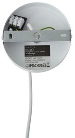 Moderné závesné svietidlo biele 50cm 3-svetelné - Drum Duo