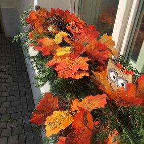 DECOLED Jesenný veniec II, 200 cm