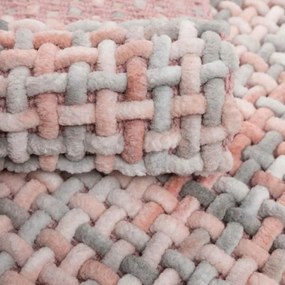 Kúpeľňová predložka Belweder multi ružová, 60x100, viacfarebná, kúpeľňa, Multi-decor