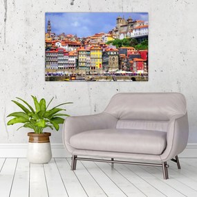 Obraz - Ribeira, Portugalsko (90x60 cm)