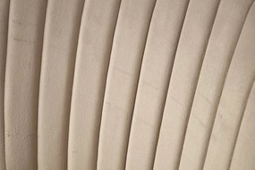 JEDÁLENSKÁ STOLIČKA SENNA BÉŽOVÁ + ZLATÉ NOHY