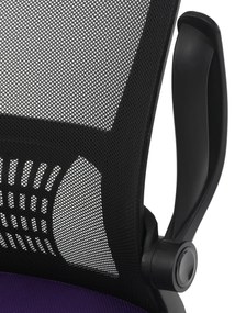 Autronic KA-K2006 PUR kancelárska stolička,fialová