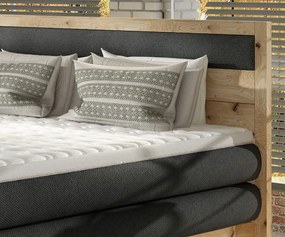 Boxspring posteľ massiv wood LISA