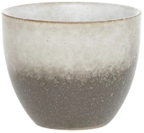 Béžovo-sivý rustikálny hrnček Valence Dusty Stone - Ø 8,5*7 cm / 185ml