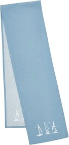 Bavlnený behúň na stôl 32x220 cm Salcombe Boats – Catherine Lansfield