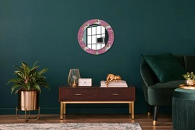 Okrúhle dekoračné zrkadlo s motívom Kúzelný jednorožec fi 50 cm