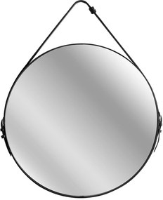 Rea Tutumi okrúhle zrkadlo na pásku 60 cm TPJ-60B, čierna, HOM-09805