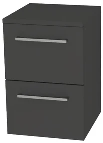 Mereo, Mereo Bino, kúpeľňová skrinka spodná 50 cm, Multidecor, Šedá diamant, MER-CN694SEDD