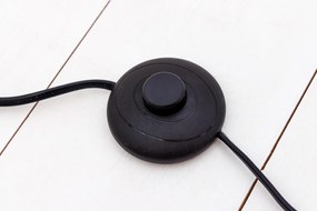 Stojacia lampa Roots II s dreveným telom 138 cm