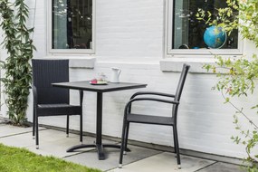 Balkónový set Ristorante + 2x ratanová stolička Paris