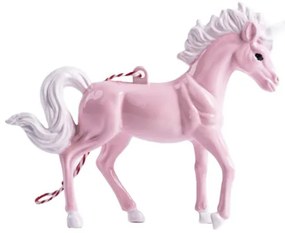 Vianočná ozdoba EVI PINK jednorožec 710247