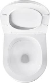 BPS-koupelny Závesná WC misa so SoftClose sedadlom HYD-4194, biela