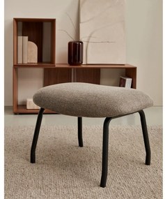 Hnedý taburet Belina – Kave Home