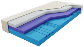 Curem CUREM C3000 HY 22 cm - pohodlný pevný matrac s lenivou penou 140 x 200 cm, snímateľný poťah