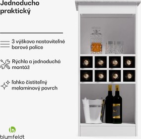 Blumfeldt Bellshill, barový stôl, pultový stôl, domáci bar
