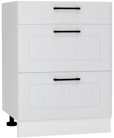 Skrinka do kuchyne Irma D60s/3 Svetlo šedá Mat