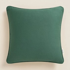 Elegantná obliečka na vankúš v zelenej farbe 40 x 40 cm | Šírka: 40 cm | Dĺžka: 40 cm