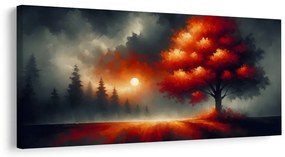 Obraz strom života pri západe
