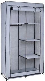 Šatníková skriňa MIRA sivá