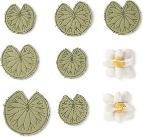 Svetlosivý bavlnený detský hrací koberec 130x170 cm Swan Lake – Lorena Canals