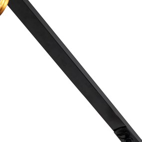 Moderný 1-fázový koľajnicový systém s 5 bodovými svetlami tmavo bronzový - Jeana