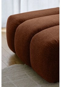 Terakotová rohová pohovka (pravý roh/do tvaru "U") Shell – Miuform