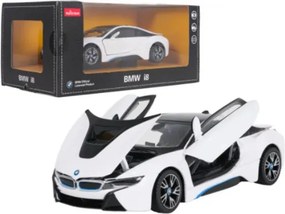 Model auta BMW i8 1:24 RASTAR biele