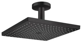 Hlavová sprcha Hansgrohe Raindance E strop vrátane sprchového ramená matná čierna 26250670