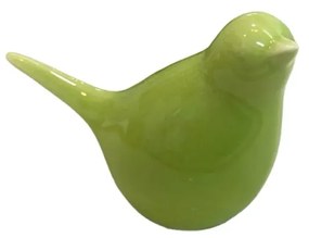Porcelánový vtáčik BIRDETTA 9 cm - viac variantov Farba: Zelená