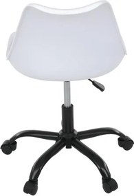 Kancelárska stolička biela KA-X7055 WT