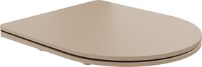 Mexen Lena, Rico, WC sedadlo s jemným zatváraním, duroplast, cappuccino matná, 39740064