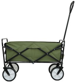 Zahradní vozík TYRS 145L zelený