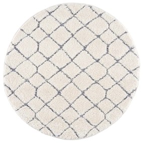 Dekorstudio Moderný okrúhly koberec FOCUS 4499 krémový Priemer koberca: 120cm