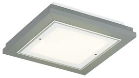 Argon 1873 - Stropné svietidlo TABOR 4xE27/15W/230V 52x52 cm sivé