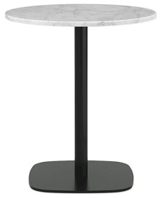 Stôl Form, výška 74,5 cm, malý, okrúhly – mramor