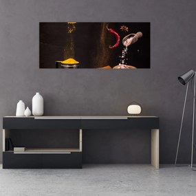 Obraz - Korenie v pohybe (120x50 cm)