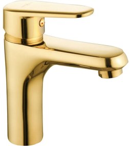 Mexen Alda, umývadlová batéria, zlatá lesklá, 746100-50