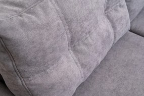 AKCIA Svetlosivá rohová sedacia súprava ORANGE, obojstranná II.akosť