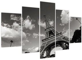 Obraz - Eiffelova veža v Paríži (150x105 cm)