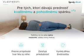 Kokosový matrac COCO MAXI 20 cm 160 x 200 cm Ochrana matraca: BEZ chrániče matraca