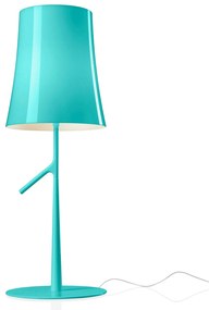 Foscarini Birdie LED grande stolová, akvamarín