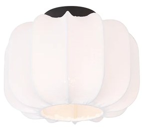 Japandi stropné svietidlo biele 25 cm - Madleine