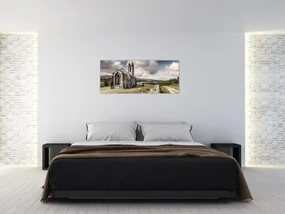 Obraz - Írsky kostol (120x50 cm)