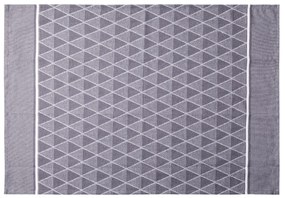 Oceľová sivá kuchynská utierka 50 x 70 cm 2 ks – Basic Ambiente - 596412