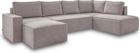XXXLutz SEDACIA SÚPRAVA, textil, sivá, biela MID.YOU - Sedačky - 001454003620